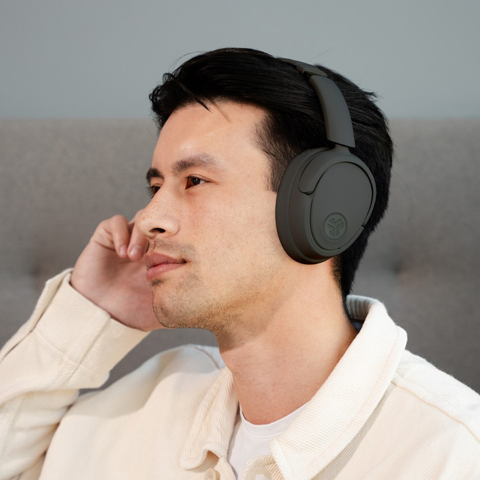 JBuds Lux ANC Gray product in use