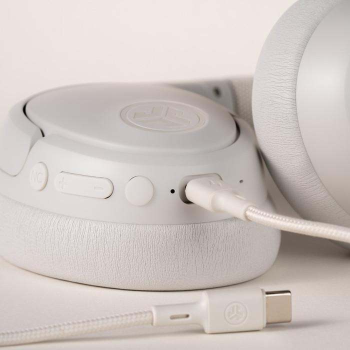 JBuds Lux ANC Blanc produit à l'usage