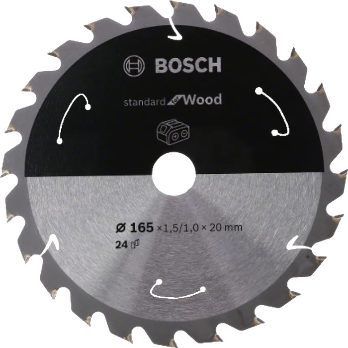 Bosch Circular Saw Blade Cordless Standard for Wood 254X2.2/1.6X30X4 Main Image