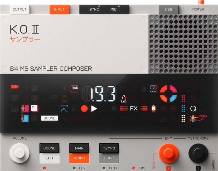 Teenage Engineering EP-133 K.O. II détail