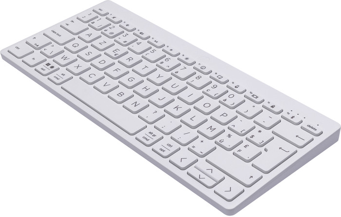 HP 350 Compact Clavier Sans Fil Blanc AZERTY côté droit