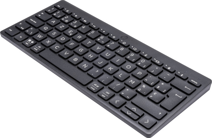 HP 350 Compact Wireless Keyboard Black AZERTY right side