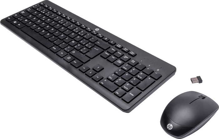 HP 230 Clavier et Souris Sans Fil AZERTY côté droit