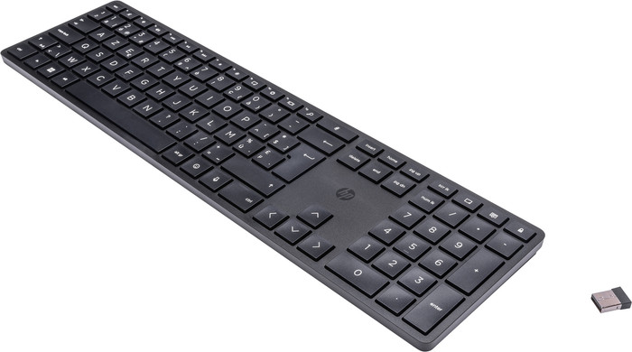 HP 450 Wireless Keyboard AZERTY right side
