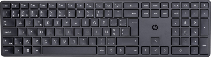 HP 650 Wireless Keyboard and Mouse Set Black AZERTY detail