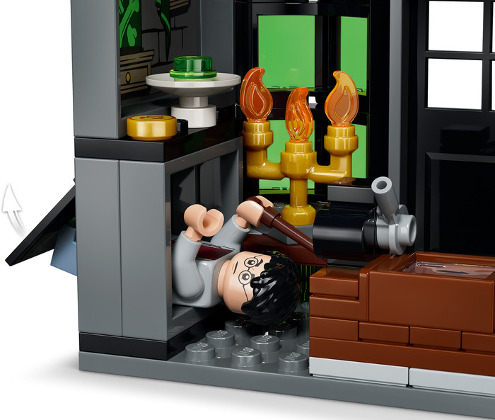 LEGO Harry Potter Verdonkeremaansteeg Tovenaarswinkels 76471 detail