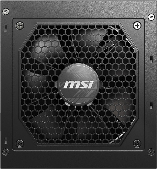 MSI MAG A850GL PCIE5 bovenkant