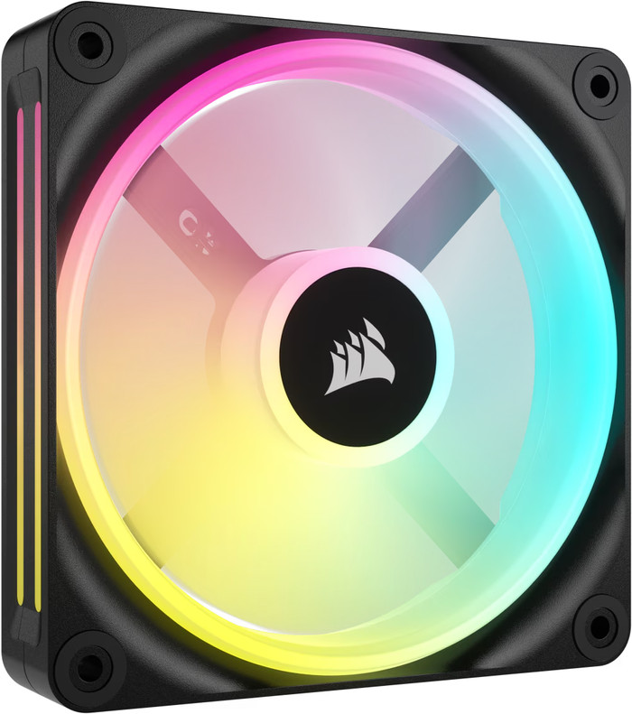 CORSAIR iCUE LINK QX120 RGB - Single Fan left side