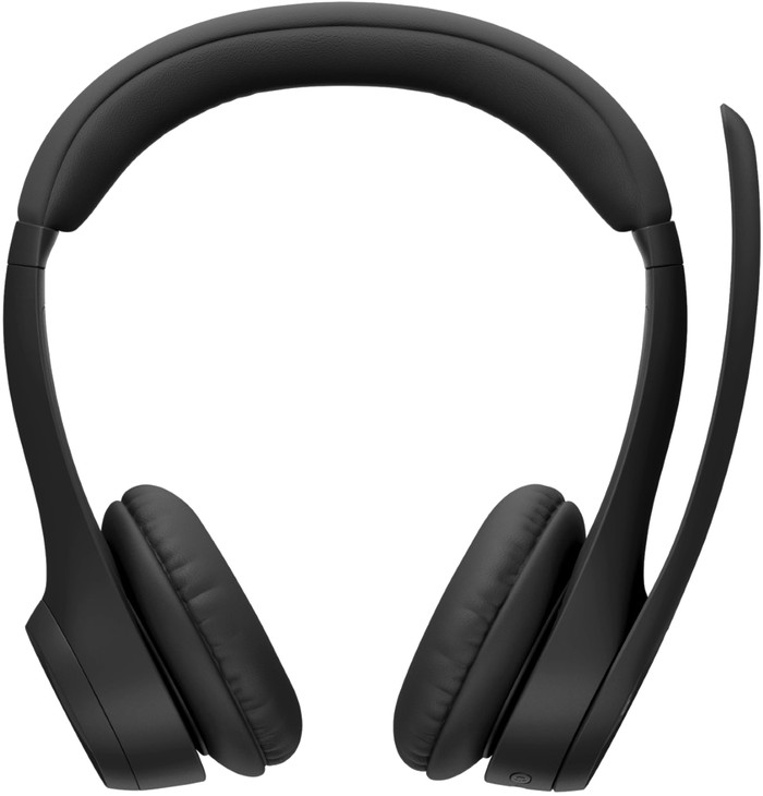 Logitech Zone 300 Draadloze Office headset Zwart voorkant
