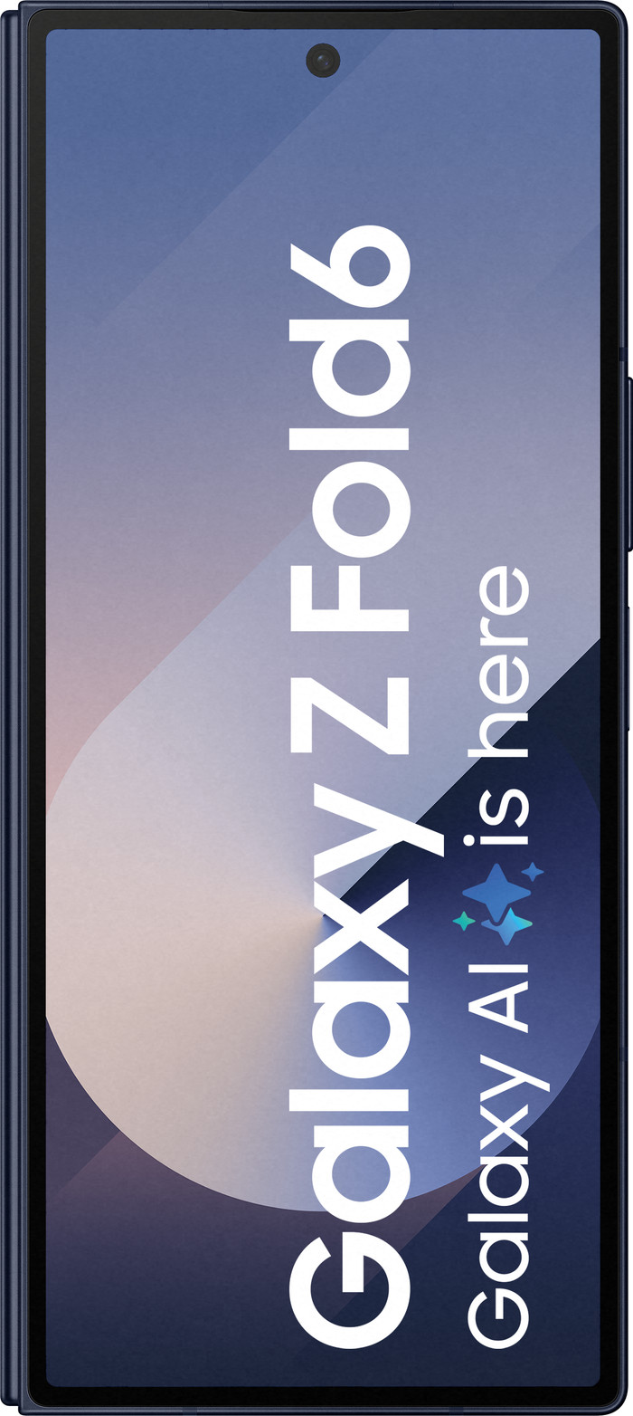 Samsung Galaxy Z Fold 6 256GB Blauw 5G voorkant