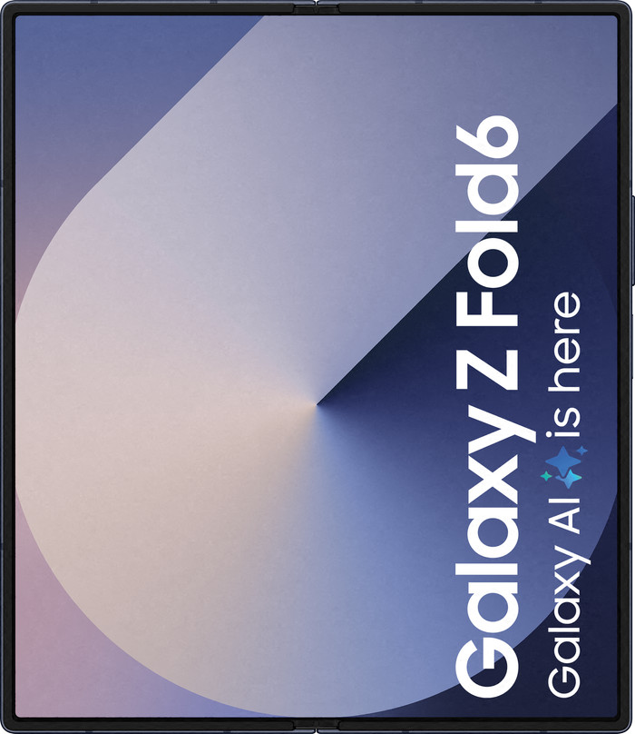 Samsung Galaxy Z Fold 6 256GB Blauw 5G voorkant