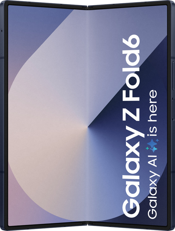 Samsung Galaxy Z Fold 6 256GB Blauw 5G voorkant