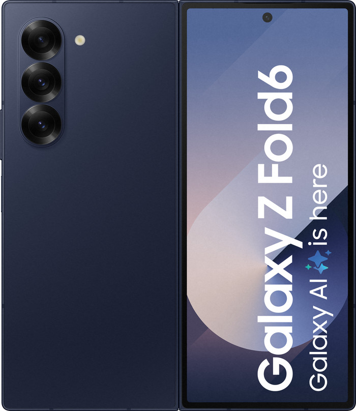 Samsung Galaxy Z Fold 6 256GB Blauw 5G achterkant