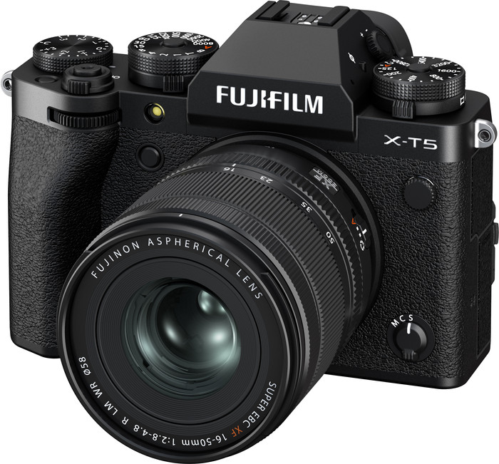 Fujifilm X-T5 Noir + XF 16-50 mm f/2.8-4.8 R LM WR côté droit