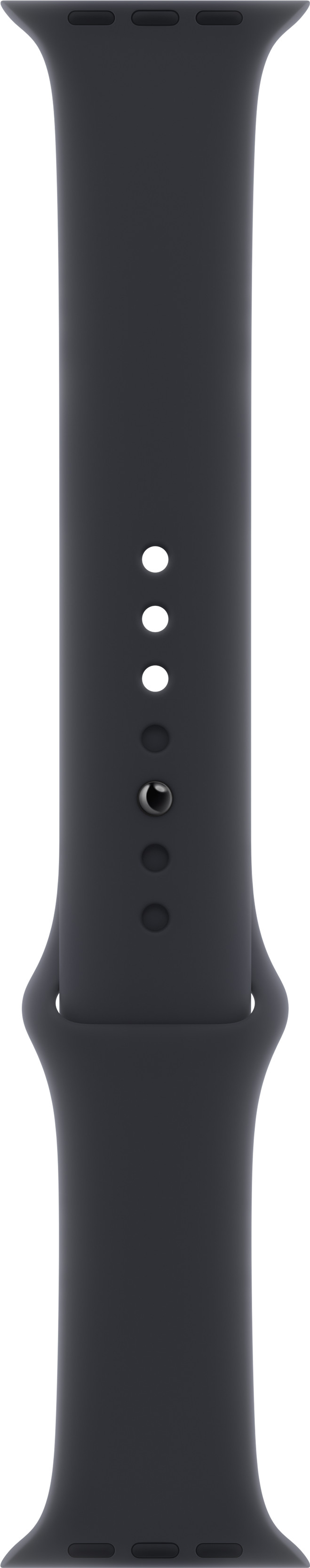 Apple Watch 44/45/46 mm Bracelet Sport Silicone Minuit -  M/L Main Image