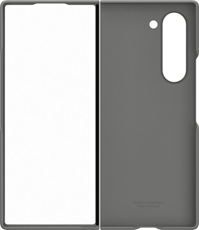 Samsung Galaxy Z Fold 6 Back Cover met S Pen Grijs voorkant