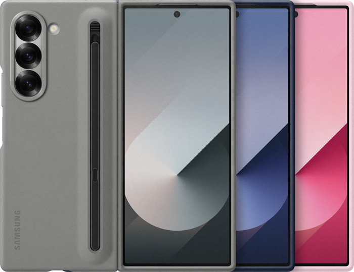 Samsung Galaxy Z Fold 6 Back Cover met S Pen Grijs samengesteld product