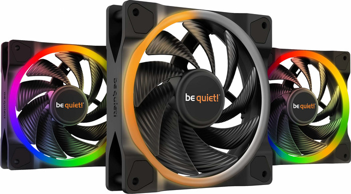 be quiet! LIGHT WINGS 120mm PWM - Triple Fan Pack Main Image
