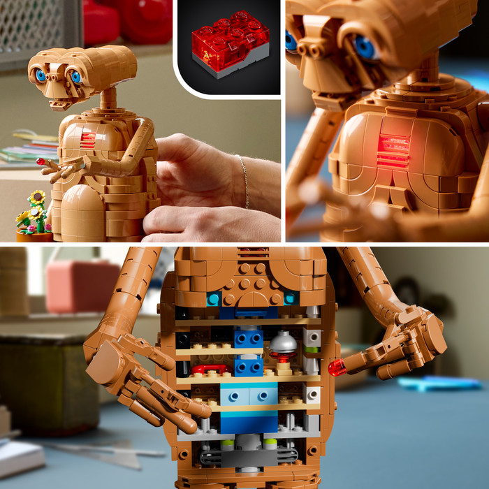 LEGO Ideas E.T. the Extra-Terrestrial 21370 product in gebruik