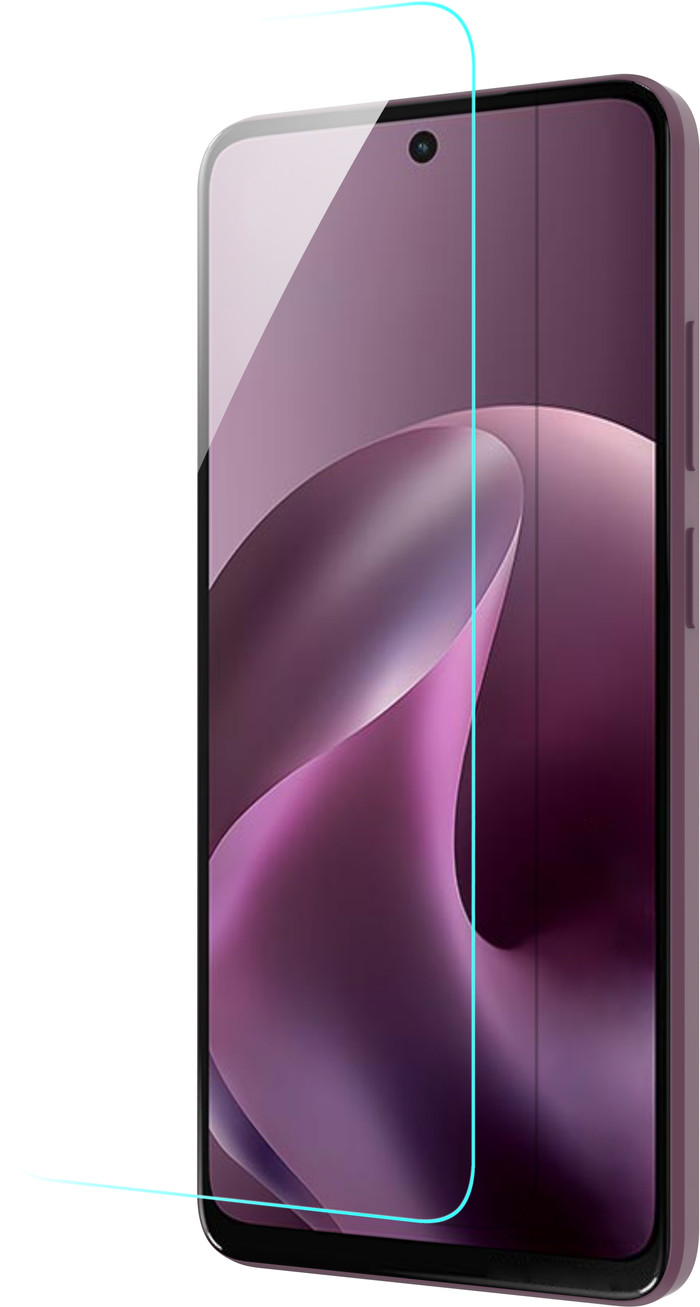 Just In Case Tempered Glass Motorola Moto G17 / G17 Power Screenprotector voorkant