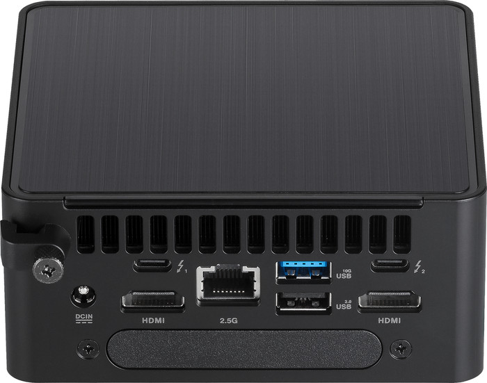 ASUS NUC 14 PRO i3 RNUC14RVHI300002I achterkant