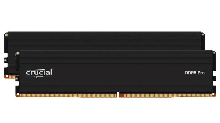 Crucial Pro 48GB (2x24GB) DDR5 DIMM 6000MT/s CL48 Main Image
