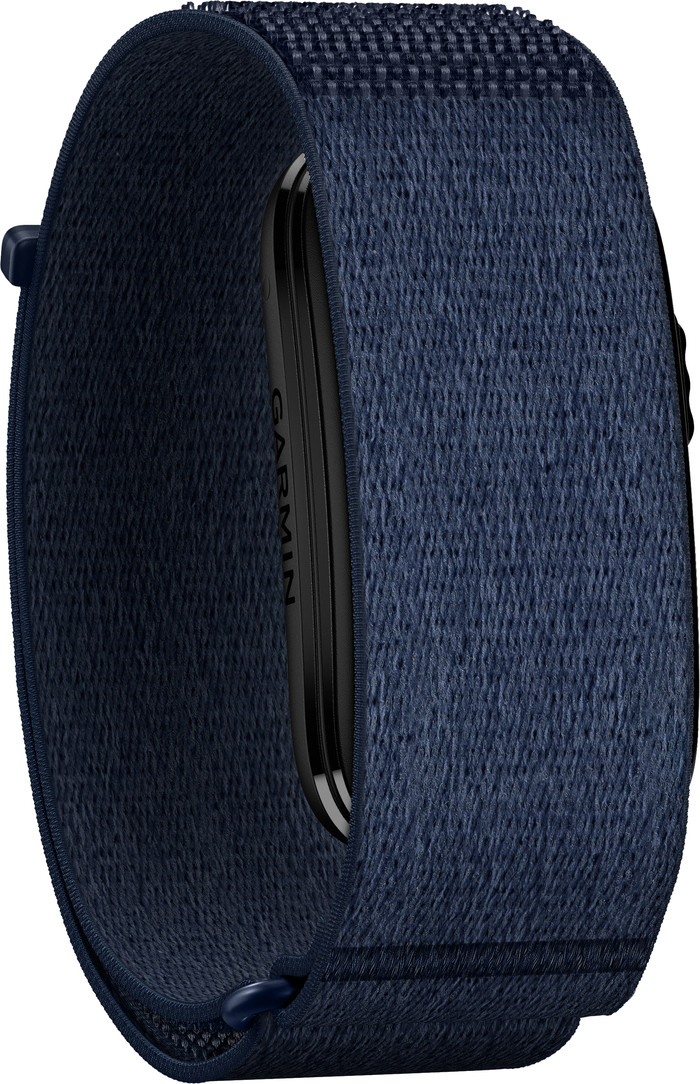 Garmin CIRQA Smart Band S/M Blauw linkerkant