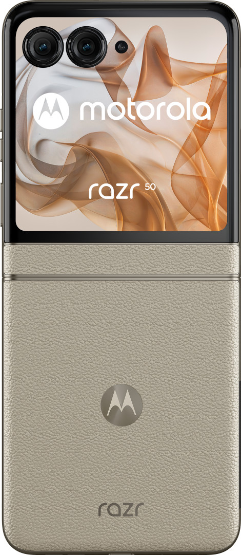 Motorola Razr 50 256GB Beige 5G achterkant