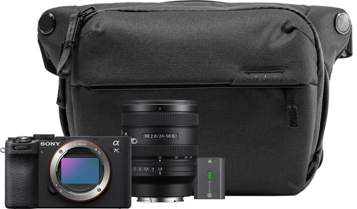 Sony A7C II Noir Kit de Voyage Main Image
