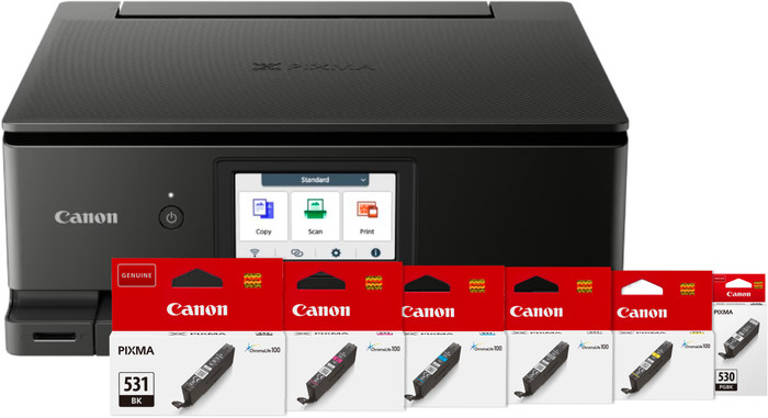 Canon PIXMA TS8750 + 1 set extra inkt Main Image