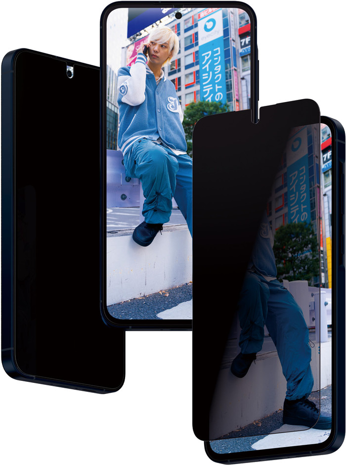 PanzerGlass Ultra-Wide Fit Samsung Galaxy A55 Privacy Screenprotector Glas detail