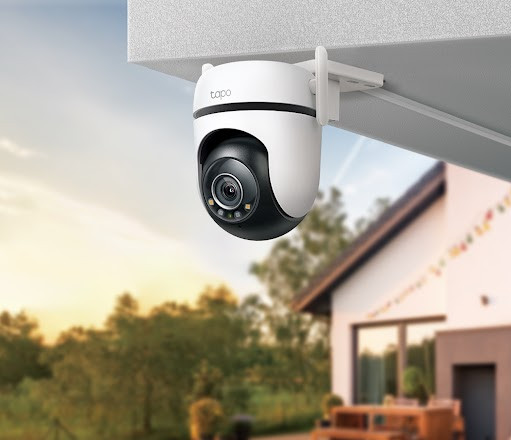 TP-Link Tapo C520WS product in gebruik