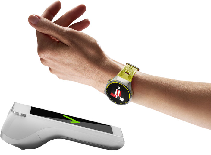 Huawei Watch GT 7 Pro 46 mm Groen product in gebruik