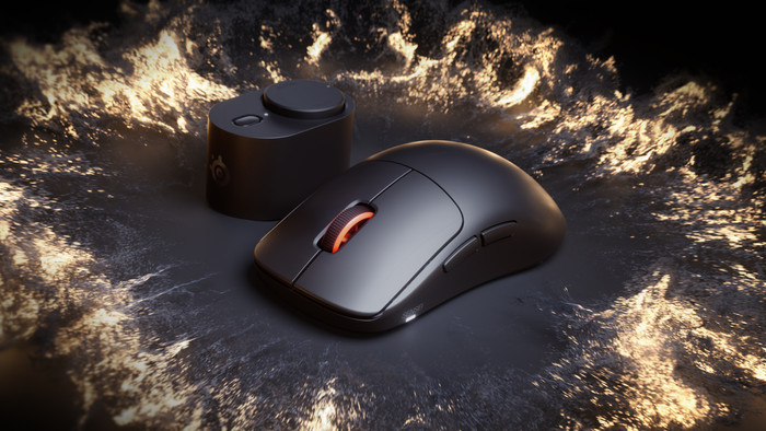 SteelSeries Sensei Pro WL Draadloze Gaming Muis Zwart visual leverancier