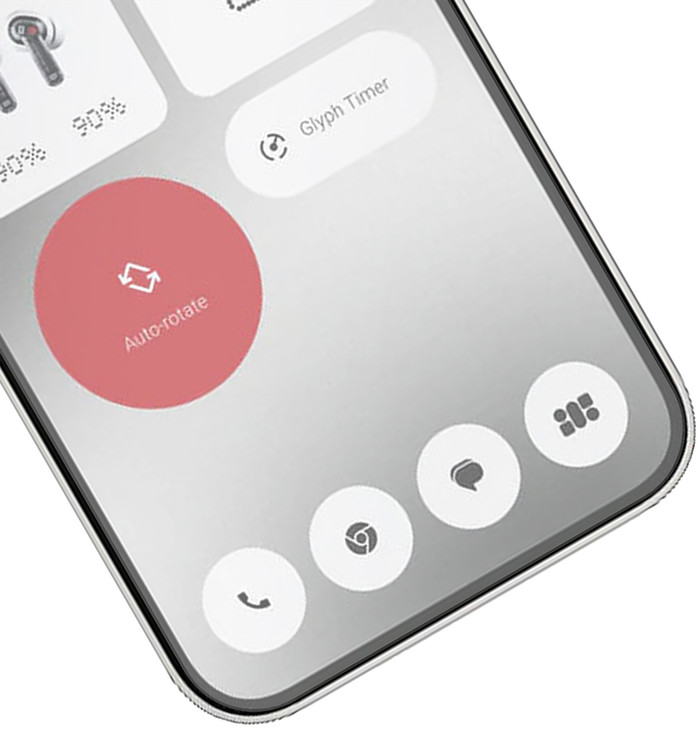 Just in Case Nothing Phone (2a) Tempered Glass Screen Protector Transparent detail