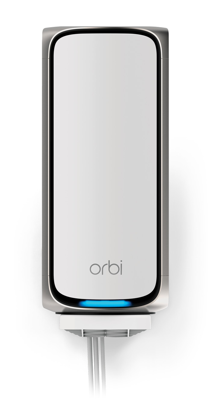 Netgear Orbi wandhouder voor Wifi 7 modellen (RBEWM) wit voorkant