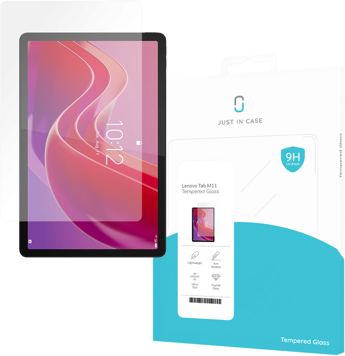 Just in Case Lenovo Tab M11 Screen Protector Glass packaging
