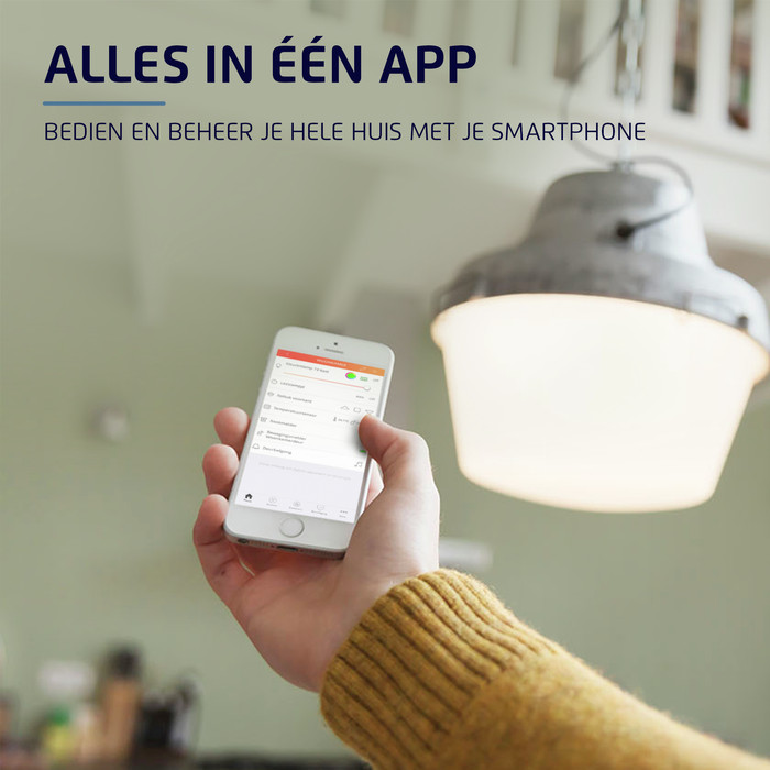 KlikAanKlikUit Rookmelder ZSDR-850 (3 jaar) Duo Pack + Smart Bridge product in gebruik