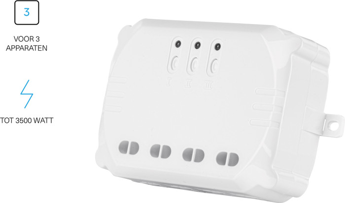 KlikAanKlikUit Interrupteur Encastrable 3-en-1 visuel fournisseur