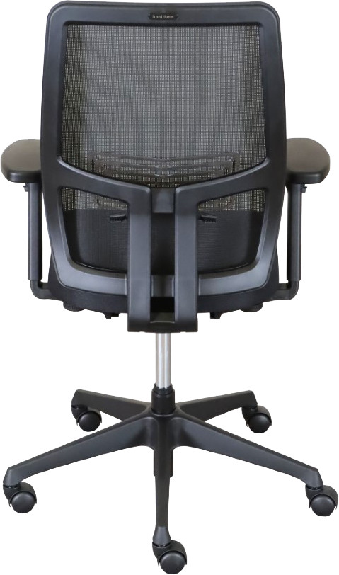 Euroseats Torino Bureaustoel + Wielen Voor Harde Vloeren achterkant