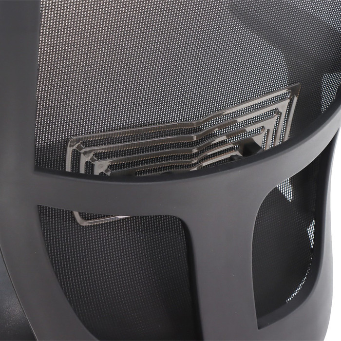 Euroseats Curve Chaise de Bureau + Roues pour Sols Durs détail