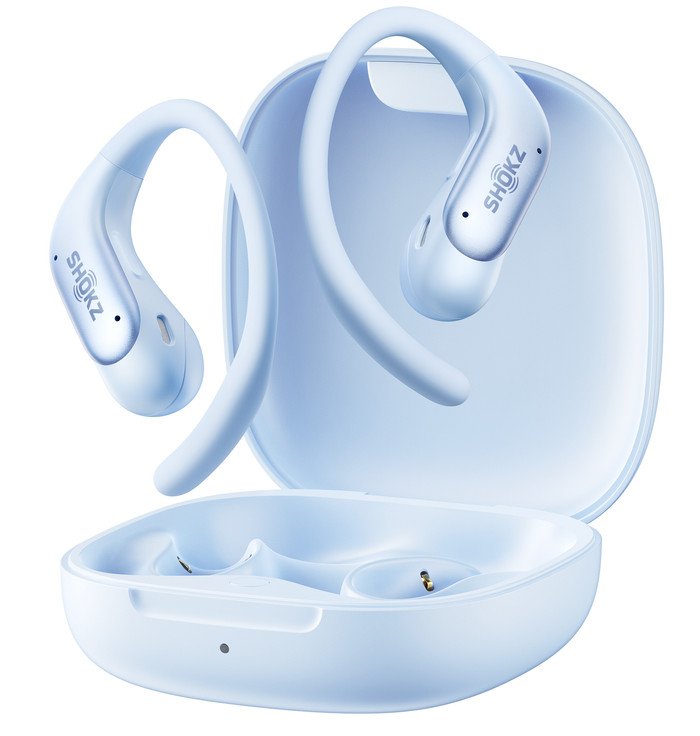 Shokz OpenFit Air 2 Blauw samengesteld product