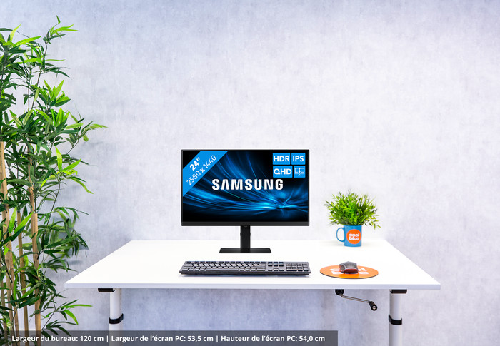 Samsung LS24D600UAUXEN Lot de 2 visuel Coolblue 1