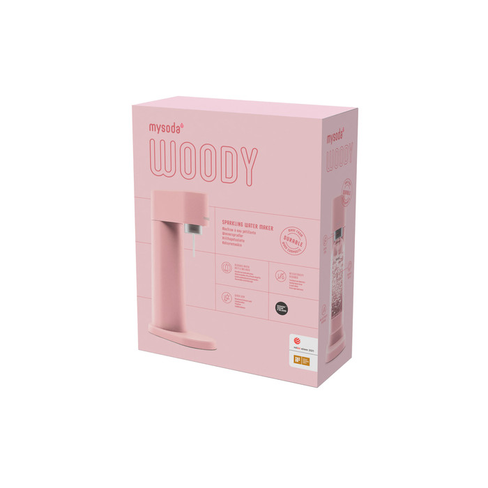 Mysoda Woody Light Pink packaging