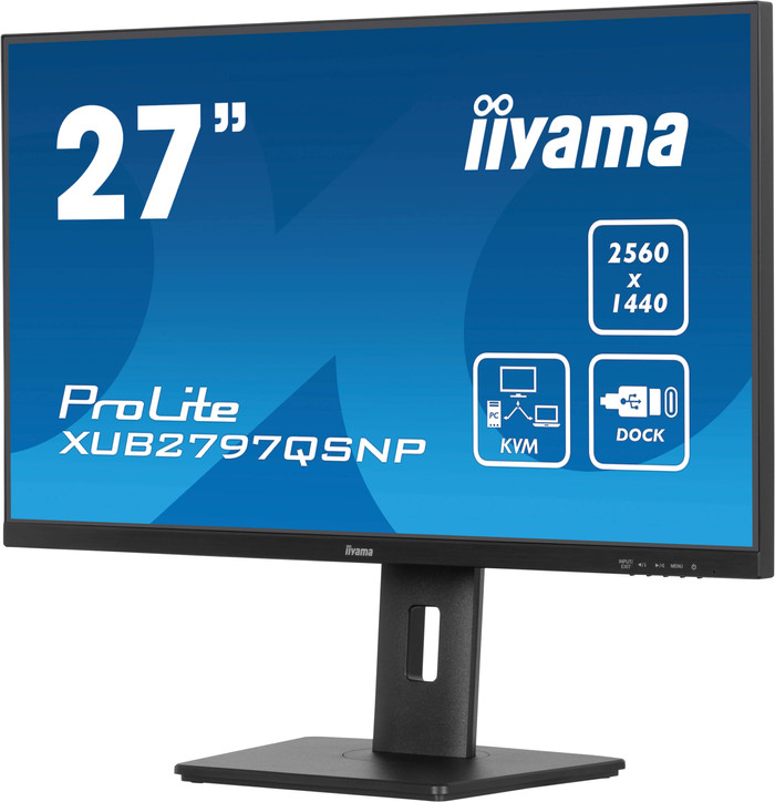 Iiyama PROLITE XUB2797QSNP-B1 Duo Pack voorkant