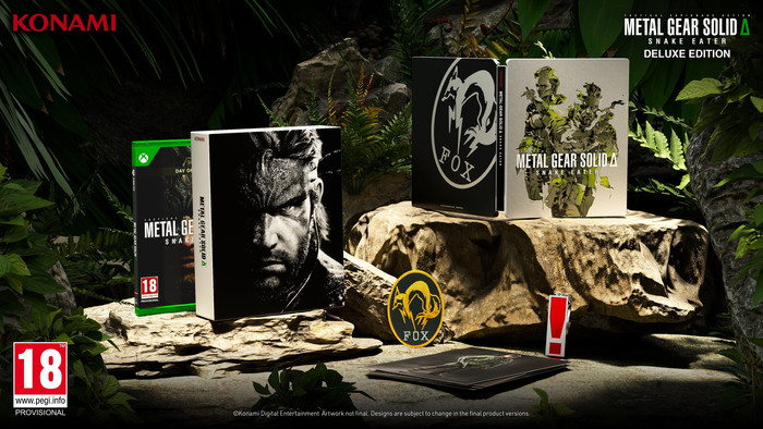 Metal Gear Solid Delta: Snake Eater Deluxe Edition Xbox Series X visual supplier