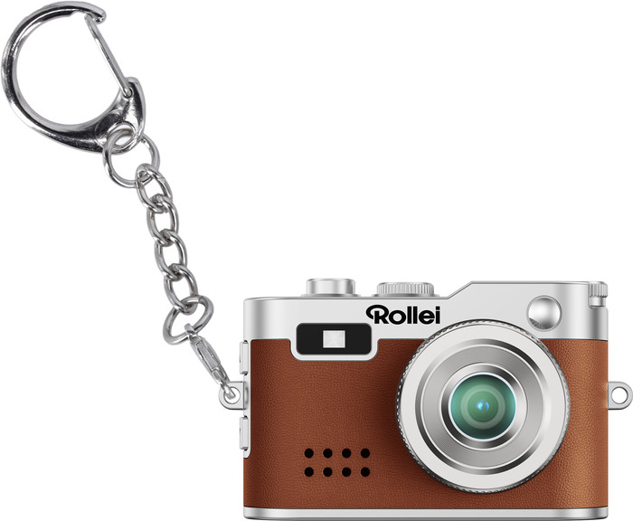 Rollei Mini Digitale Camera Bruin voorkant