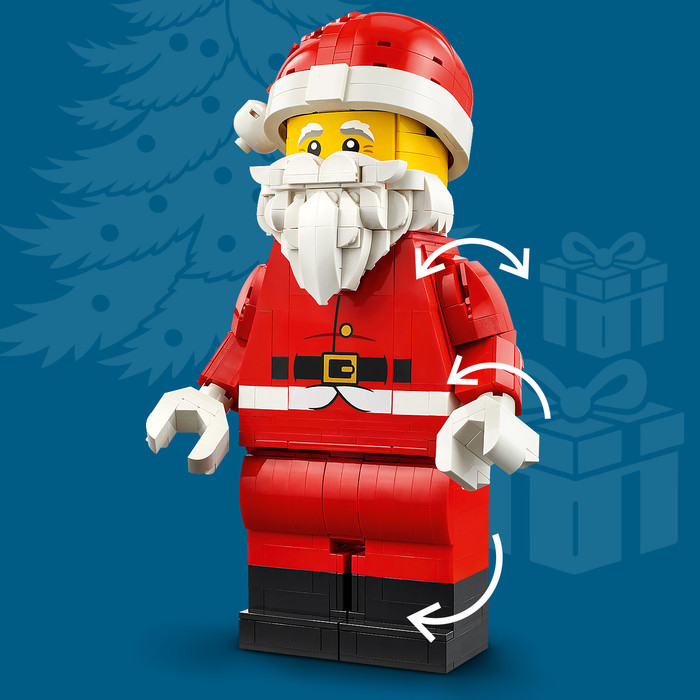 LEGO Large Santa Minifigure 40820 detail