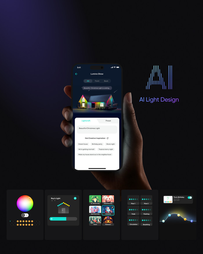 Eufy Permanent Outdoor Light E22 30 Mètres visuel fournisseur