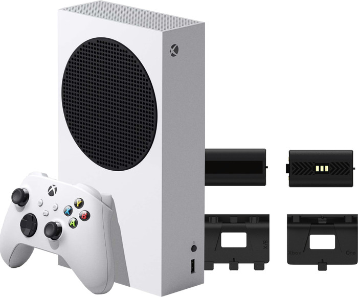 Xbox Series S + BlueBuilt Batteries Rechargeables Main Image